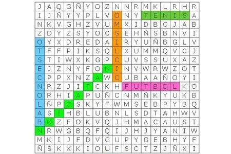 Crea tu propia sopa de letras El mundo de deckerix