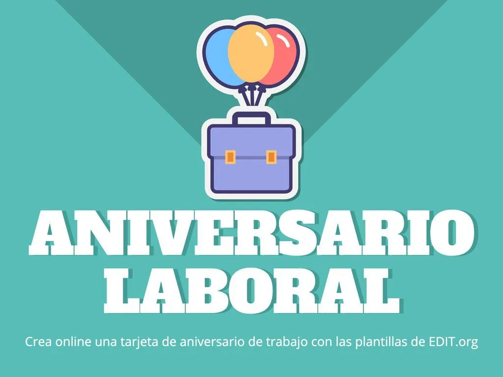 Crea una Tarjeta de Aniversario de Trabajo con plantillas gratis Crea una Tarjeta de Aniversario de Trabajo con plantillas gratis