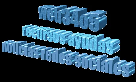 Crea texto 3D On Line Gratis : web34o5