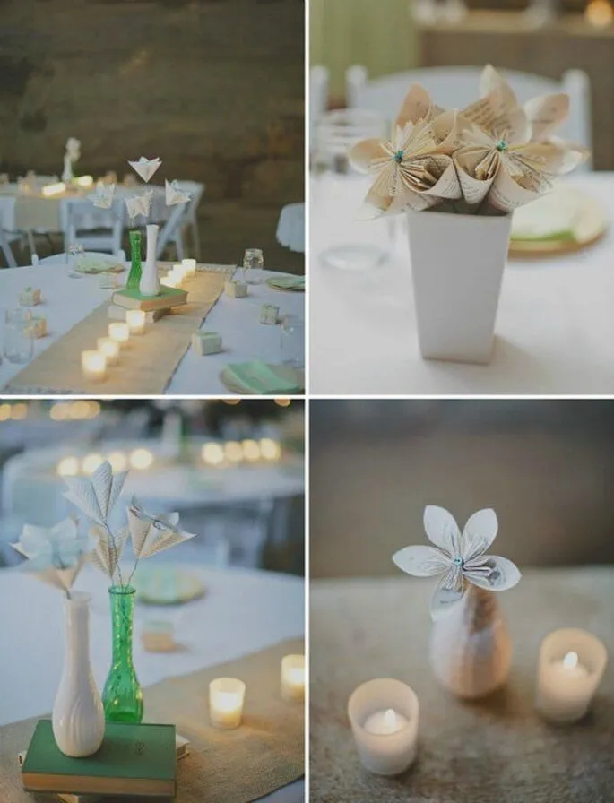 Creá vos misma las flores para tu boda