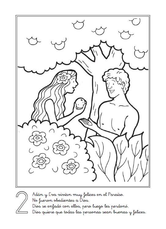 creacion de adan y eva para colorear colorear adan y Car Memes