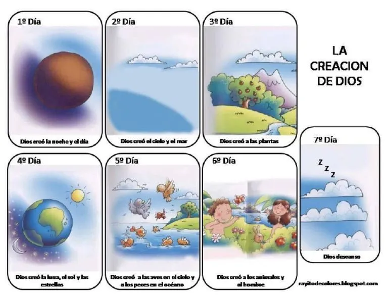 7 Dias de La Creacion Animado | PDF