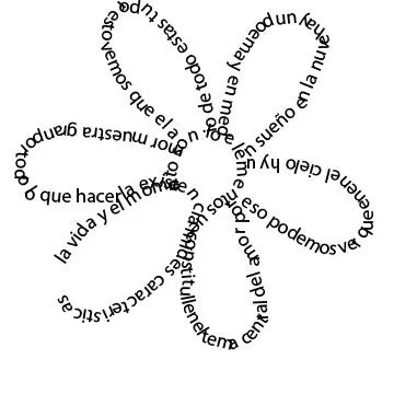 CREACIÓN: caligrama