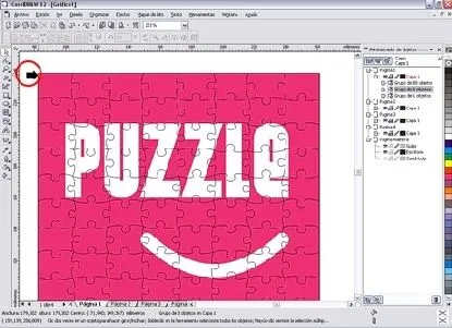 Creación de un rompecabezas en CorelDRAW | Blog de la Clase de ... Creación de un rompecabezas en CorelDRAW | Blog de la Clase de ...