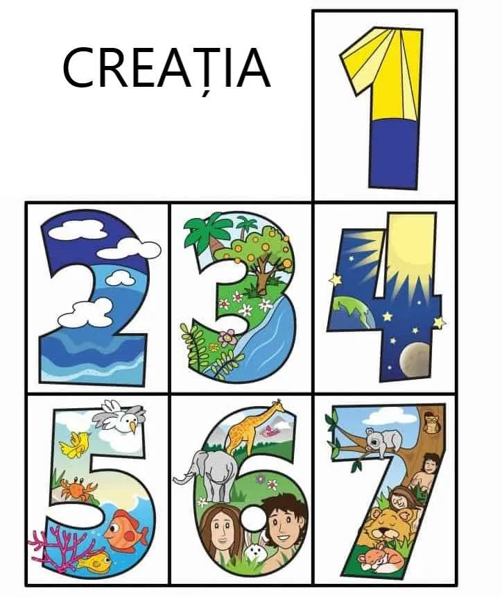 Los días de la creación - rompecabezas en línea