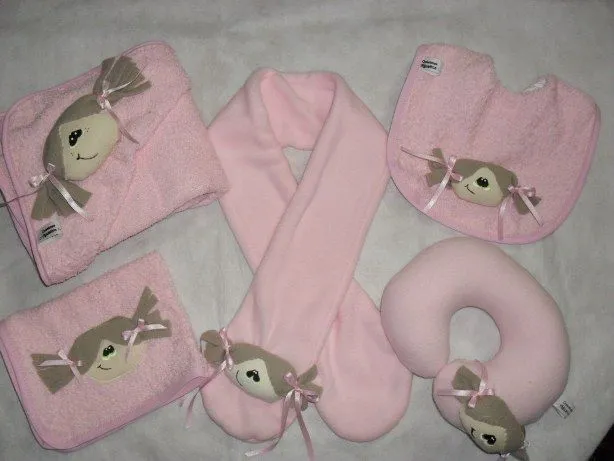 Creaciones Agustina ::: .:: Conjunto de accesorios para Bebes y ... Creaciones Agustina ::: .:: Conjunto de accesorios para Bebes y ...