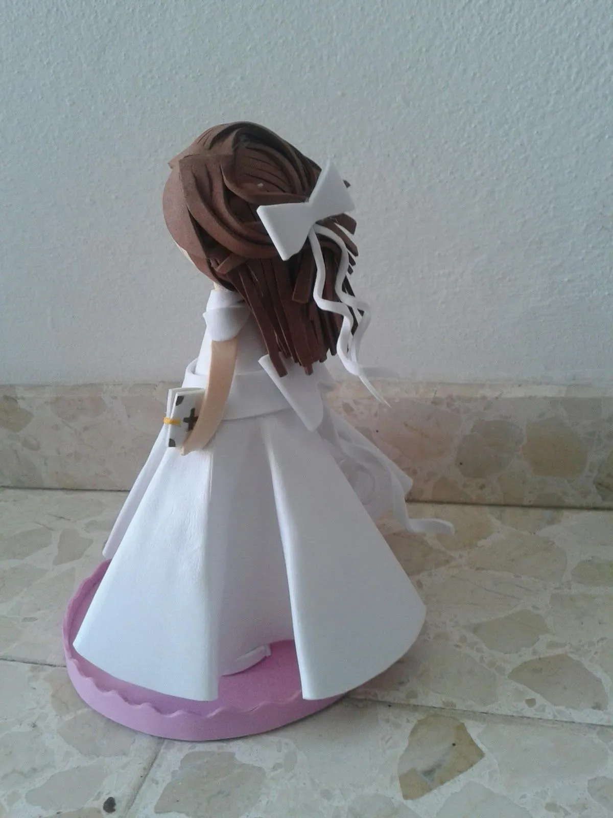 Creaciones de Ana: Fofucha Tarta Comunión