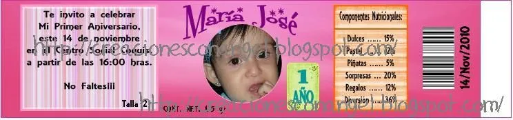 Recuerdos frascos de gerber - Imagui