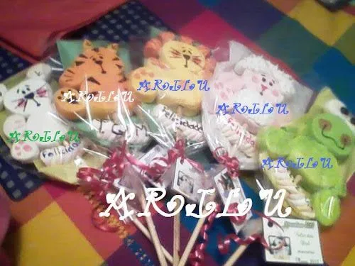 CREACIONES ARILU: DECENARIO DE CHICLES PARA BAUTIZO CREACIONES ARILU: DECENARIO DE CHICLES PARA BAUTIZO