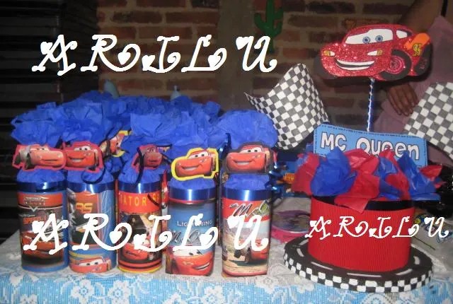 CREACIONES ARILU: DULCEROS Y CENTRO DE MESA CARS CREACIONES ARILU: DULCEROS Y CENTRO DE MESA CARS