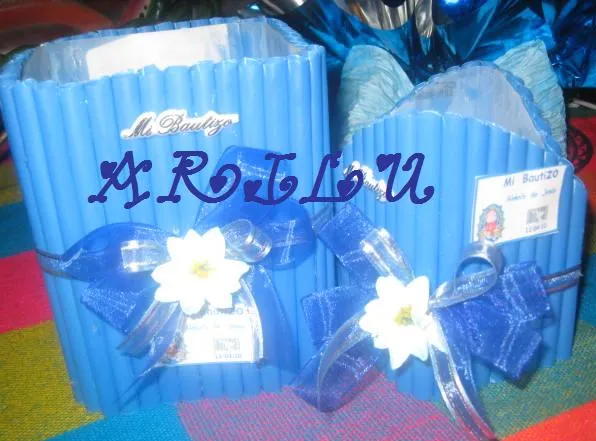 CREACIONES ARILU: HIELERA Y SERVILLETERO PARA BAUTIZO CREACIONES ARILU: HIELERA Y SERVILLETERO PARA BAUTIZO