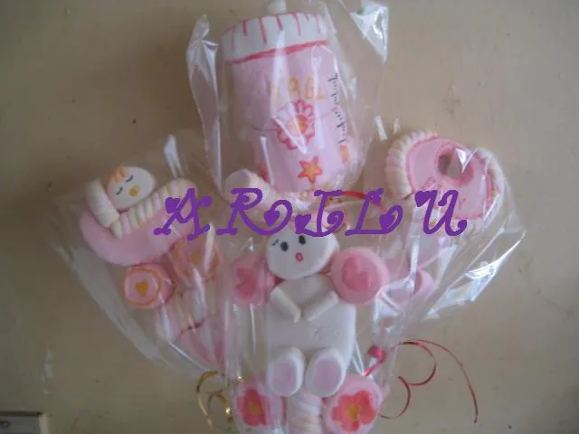 CREACIONES ARILU: RECUERDOS DE BOMBON PARA BAUTIZO CREACIONES ARILU: RECUERDOS DE BOMBON PARA BAUTIZO