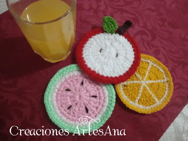 Creaciones ArtesAna: POSAVASOS DE CROCHET