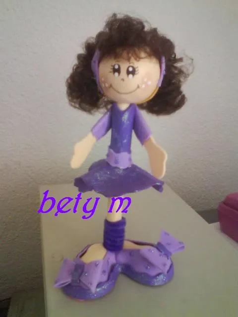 CREACIONES BETY M: fofuchas con cabello sintetico me encantan CREACIONES BETY M: fofuchas con cabello sintetico me encantan