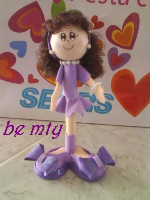 CREACIONES BETY M: fofuchas con cabello sintetico me encantan CREACIONES BETY M: fofuchas con cabello sintetico me encantan