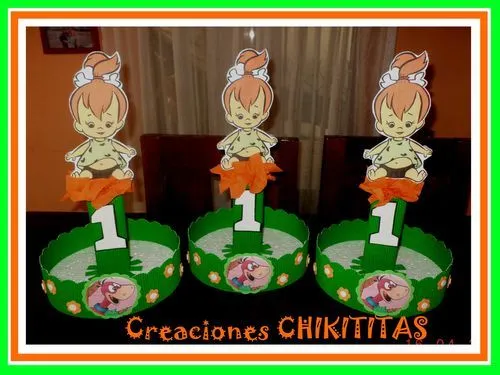 CREACIONES CHIKITITAS - Pebbles y Bam bam