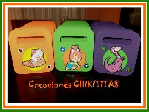 CREACIONES CHIKITITAS - Pebbles y Bam bam