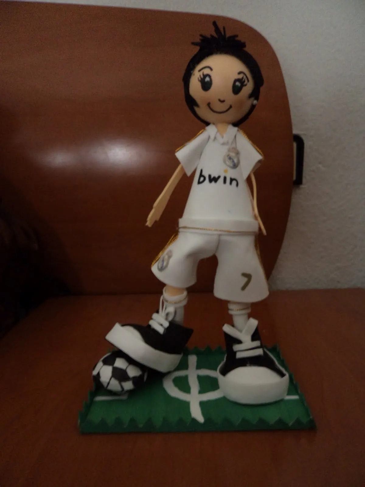 Las creaciones de Conchi: Fofucho cristiano ronaldo Las creaciones de Conchi: Fofucho cristiano ronaldo