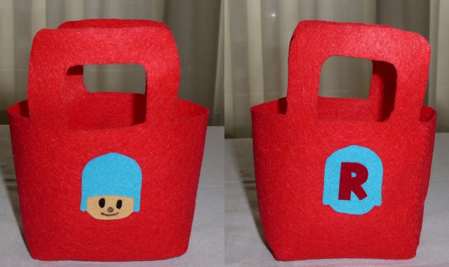 Creaciones en Fieltro LOROVI: BOLSITAS POCOYÓ