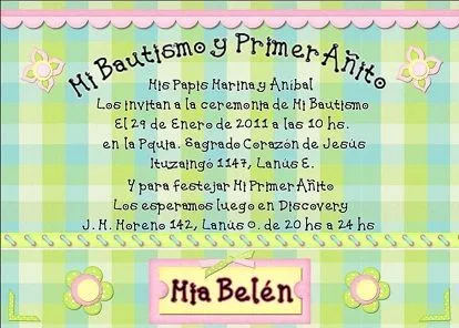 Imagenes de modelos de tarjetas de invitación de bautizo y ...