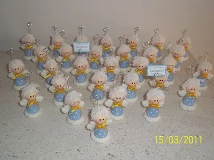 Souvenir para bautismo angelitos - Imagui