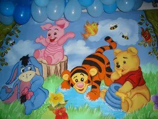 Creaciones Infantiles: Decoracion de Winnie the Pooh Creaciones Infantiles: Decoracion de Winnie the Pooh