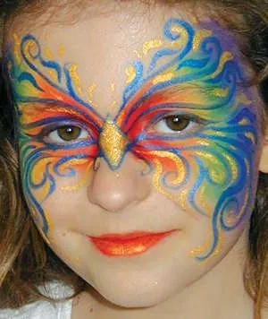 Creaciones itxu: Ideas de caras pintadas para carnaval Creaciones itxu: Ideas de caras pintadas para carnaval