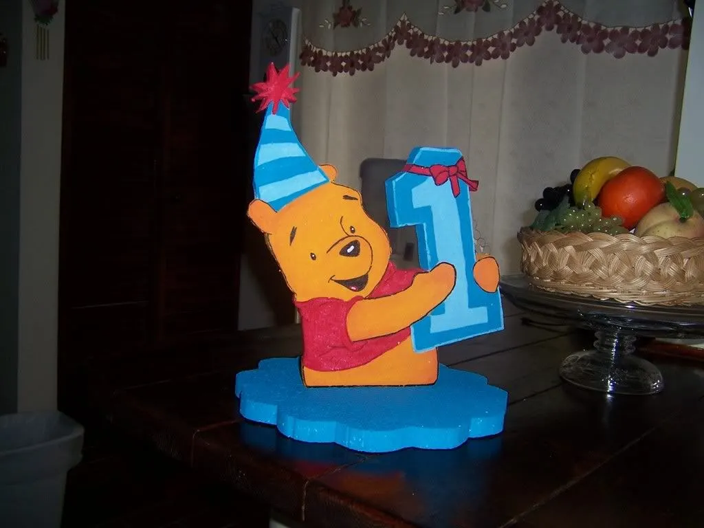 Creaciones Lorimar: CENTRO DE MESA WINNIE THE POOH