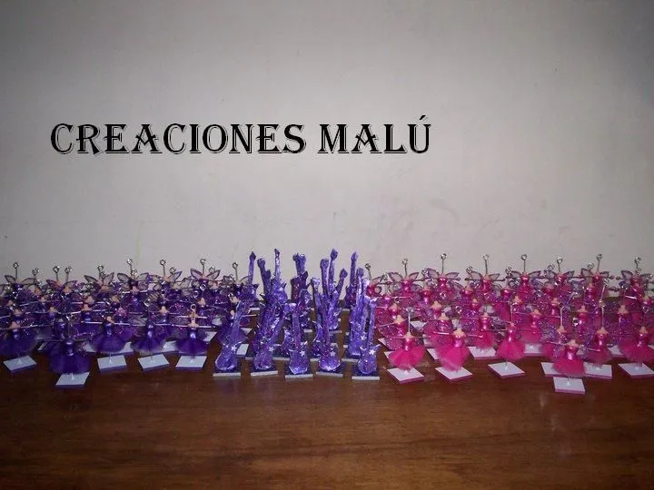 Creaciones Malú: souvenirs, adornos de tortas en porcelana fría ...