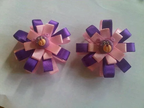 CREACIONES MARIALAYA: LAZOS PARA EL CABELLO