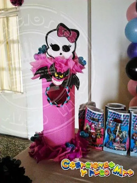 Creaciones y Algo Mas: FIESTA MONSTER HIGH - MONSTER HIGH PARTY ...