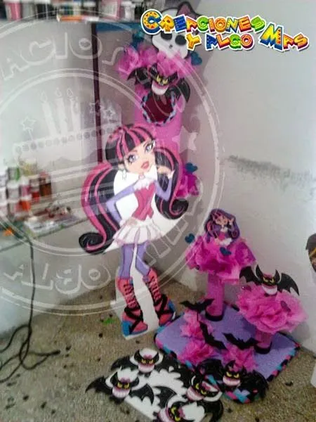 Creaciones y Algo Mas: FIESTA MONSTER HIGH - MONSTER HIGH PARTY ...