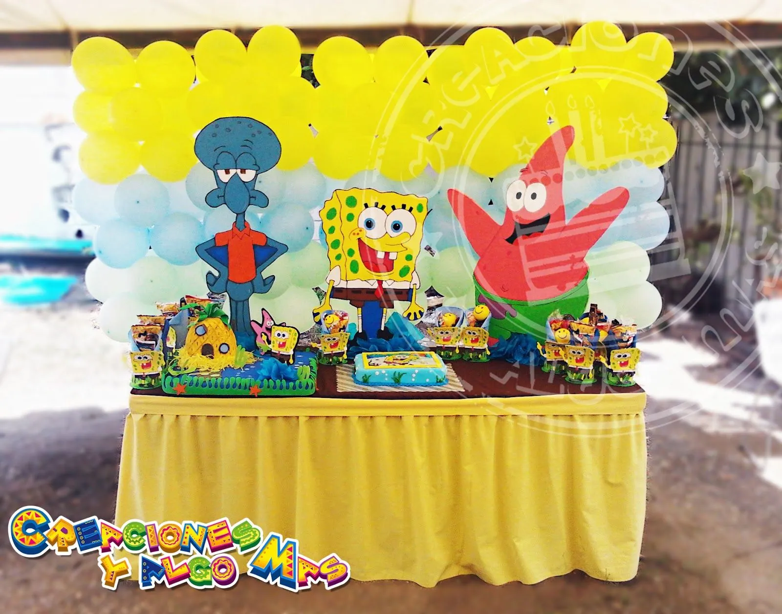 Creaciones y Algo Mas: FIESTA MOTIVO BOB ESPOJA - BOB ESPOJA PARTY