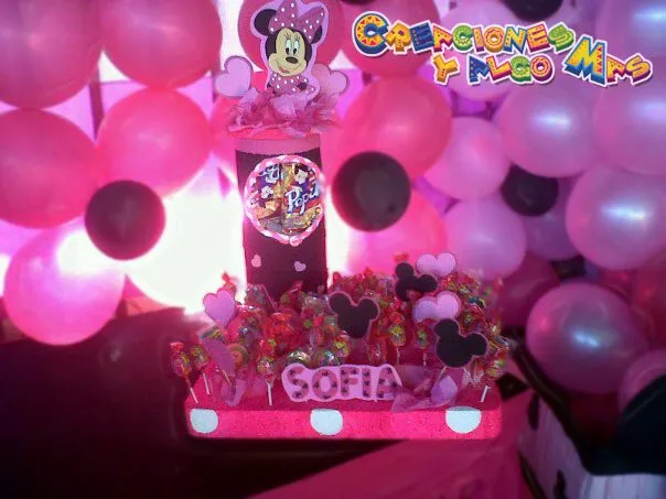 Chupeteros de Minnie Mouse - Imagui