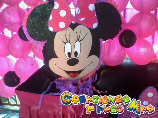 Creaciones y Algo Mas: FIESTA MOTIVO MINNIE MOUSE - MINNIE MOUSE PARTY