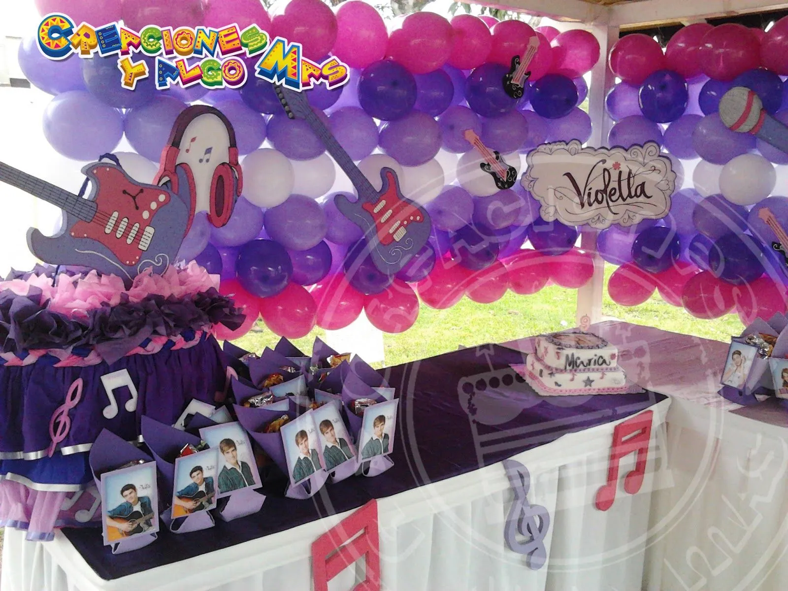 Creaciones y Algo Mas: FIESTA MOTIVO VIOLETTA - PARTY VIOLETTA DISNEY Creaciones y Algo Mas: FIESTA MOTIVO VIOLETTA - PARTY VIOLETTA DISNEY