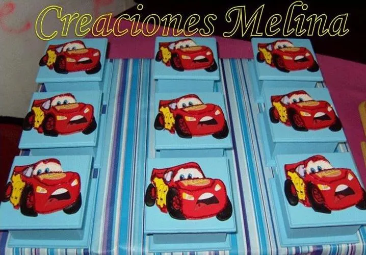 Creaciones Melina: Cars - Souvenirs