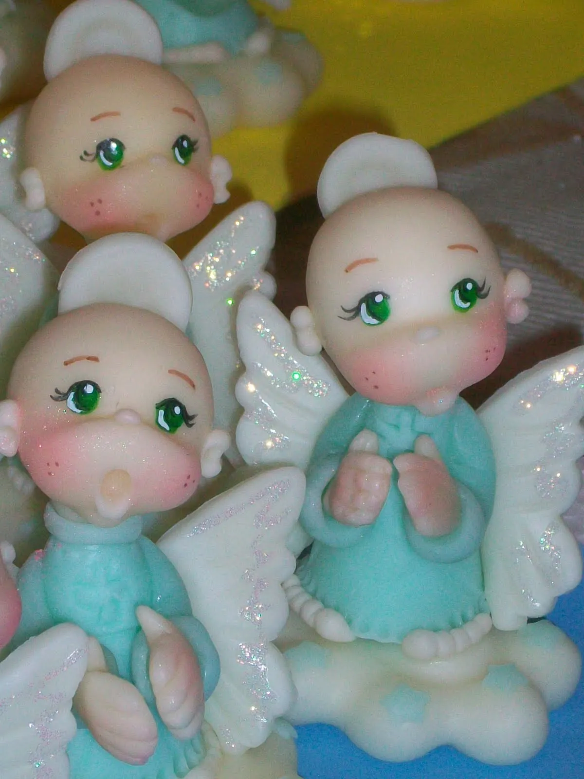 Creaciones "MGD" El Mundo del Modelado: Angelitos, Souvenirs Bautismo Creaciones "MGD" El Mundo del Modelado: Angelitos, Souvenirs Bautismo