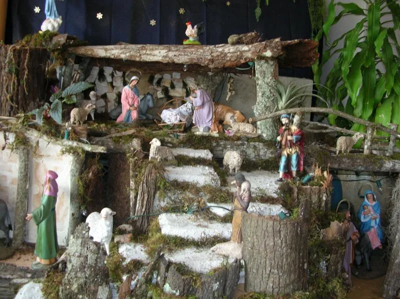 nacimiento de Jesús - Belén de Adriana - Fotos de Navidad Digital