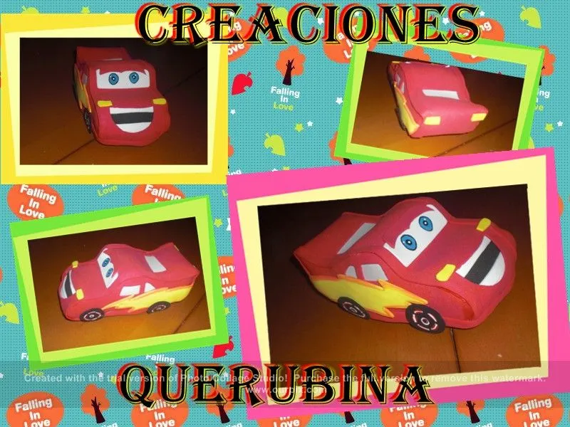 Creaciones Mon-hadas: dulceros de cars