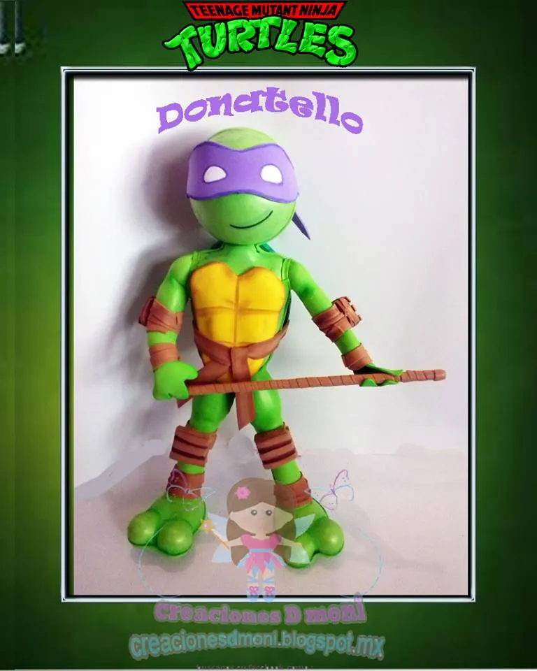 creaciones D Moni: fofuchos tortugas ninja, ninja turtles, fomi 3d creaciones D Moni: fofuchos tortugas ninja, ninja turtles, fomi 3d