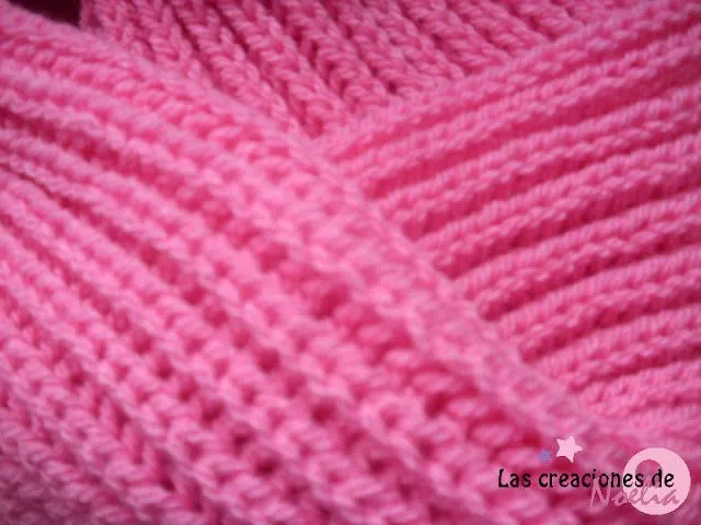 Las creaciones de Noelia: Bufanda tubular