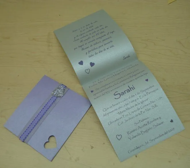Creaciones en papel, (scrapbook y mas...): INVITACIONES DE XV AÑOS ... Creaciones en papel, (scrapbook y mas...): INVITACIONES DE XV AÑOS ...