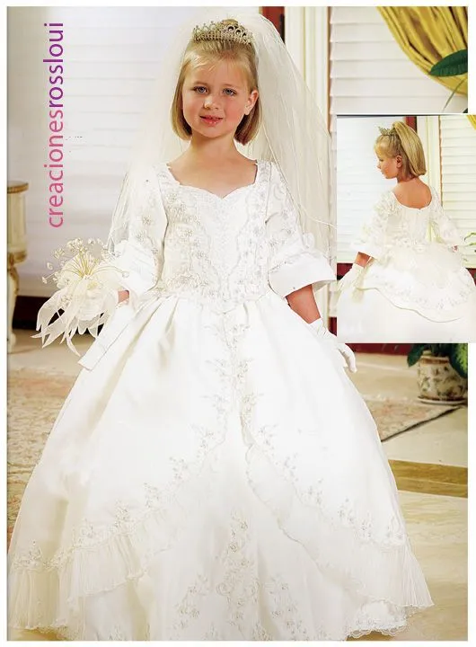Creaciones Rossloui | Vestidos bordados y accesorios para niñas