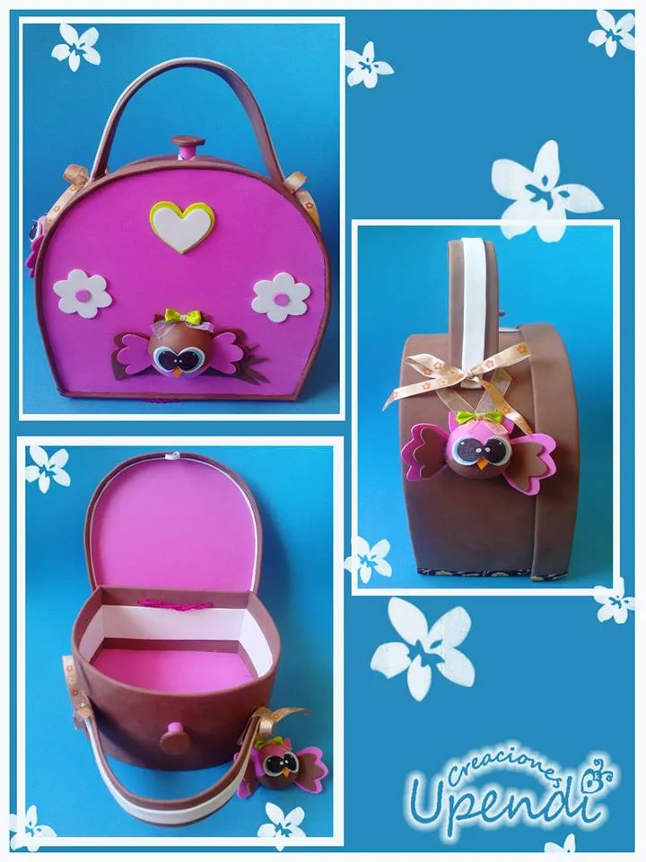 creaciones upendi: Maleta Buho