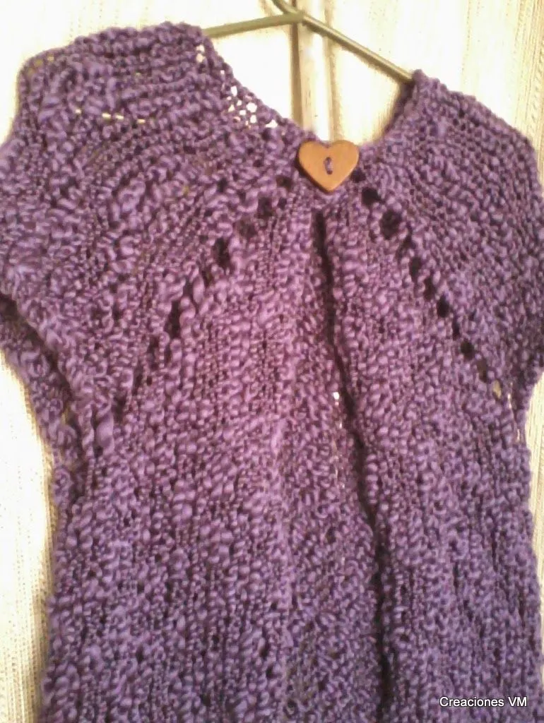 Creaciones VM: Bolero de media estación