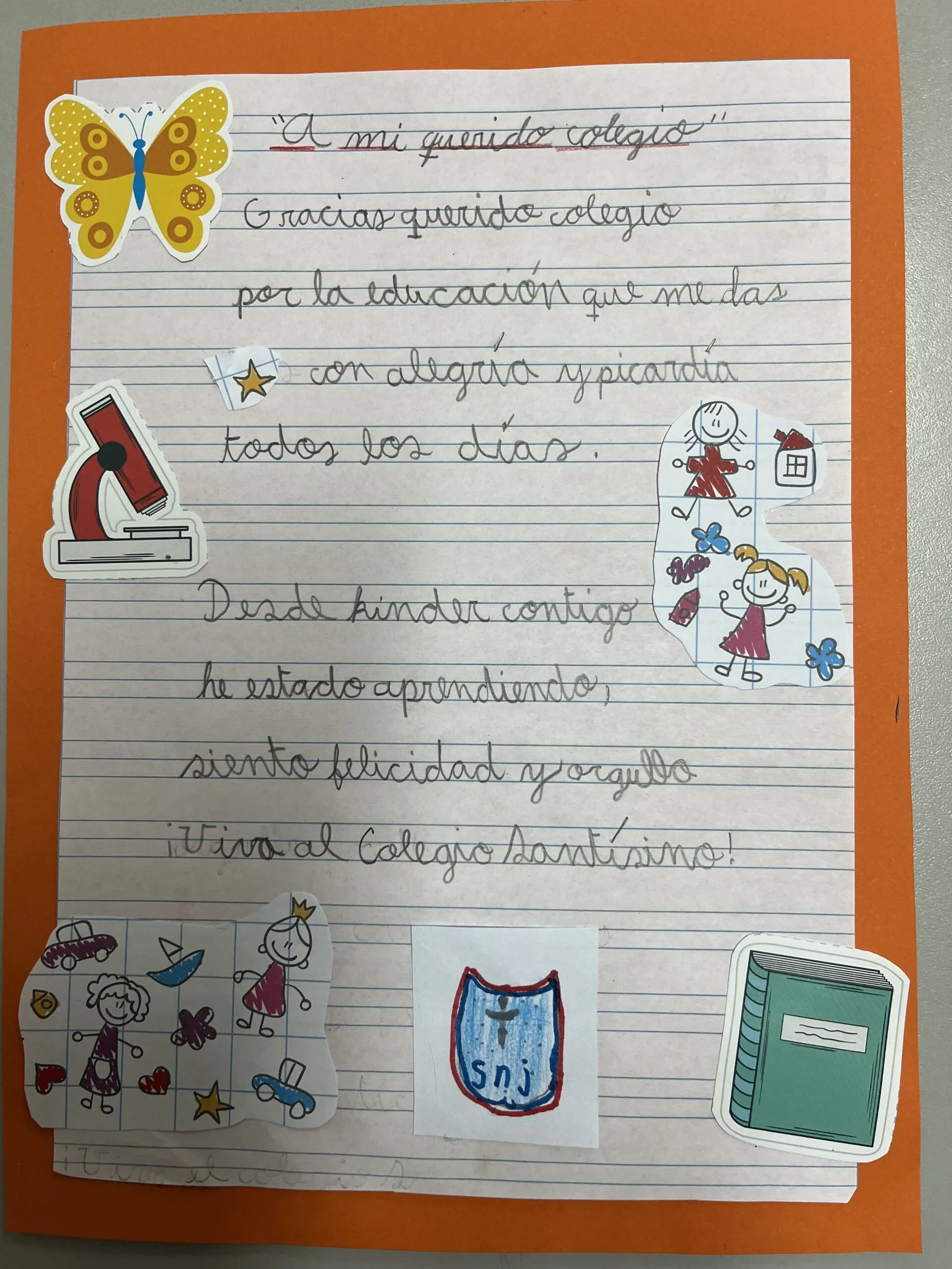 Creamos poemas para nuestro colegio - Colegio Santísimo Nombre de Jesús Creamos poemas para nuestro colegio - Colegio Santísimo Nombre de Jesús