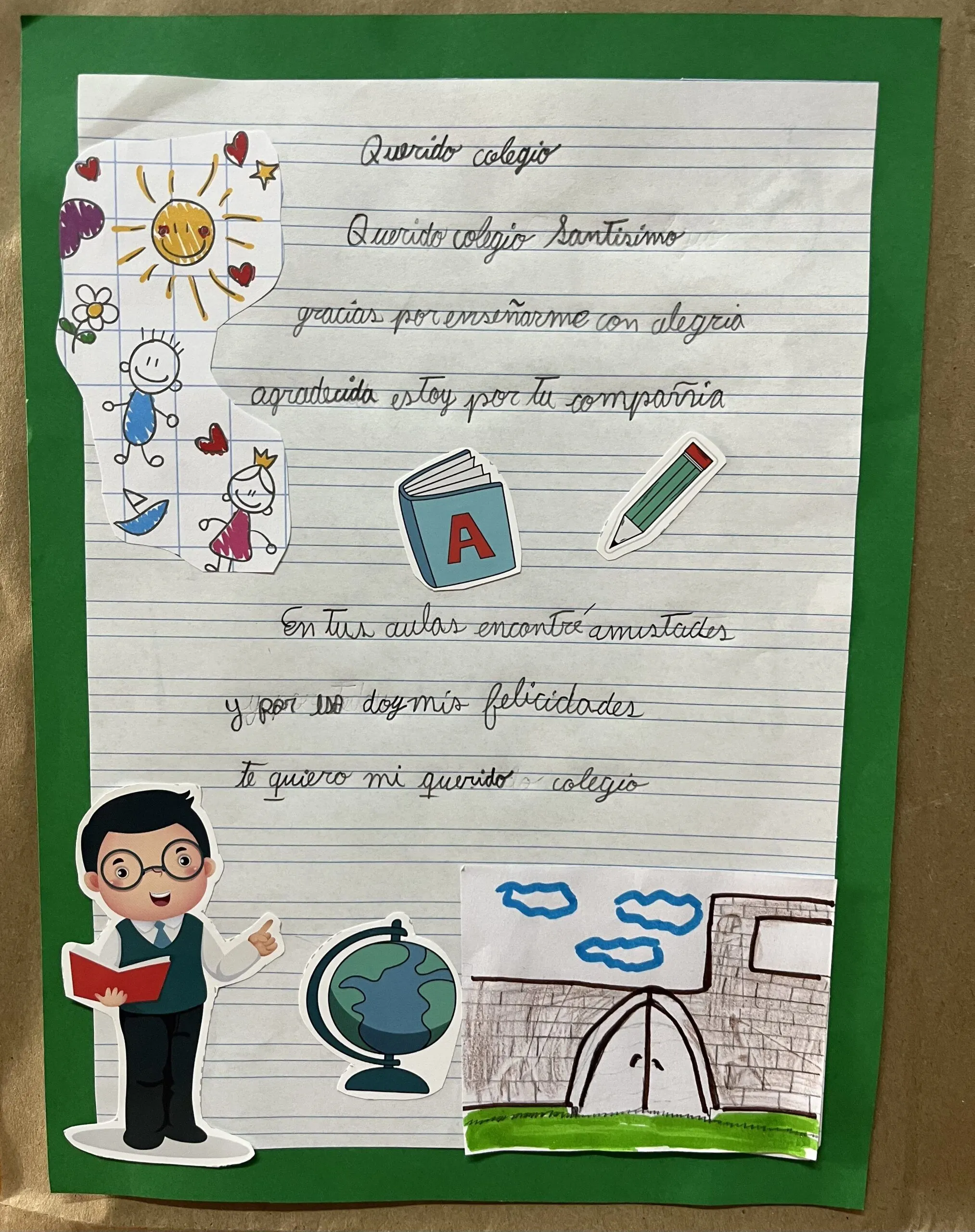 Creamos poemas para nuestro colegio - Colegio Santísimo Nombre de Jesús Creamos poemas para nuestro colegio - Colegio Santísimo Nombre de Jesús
