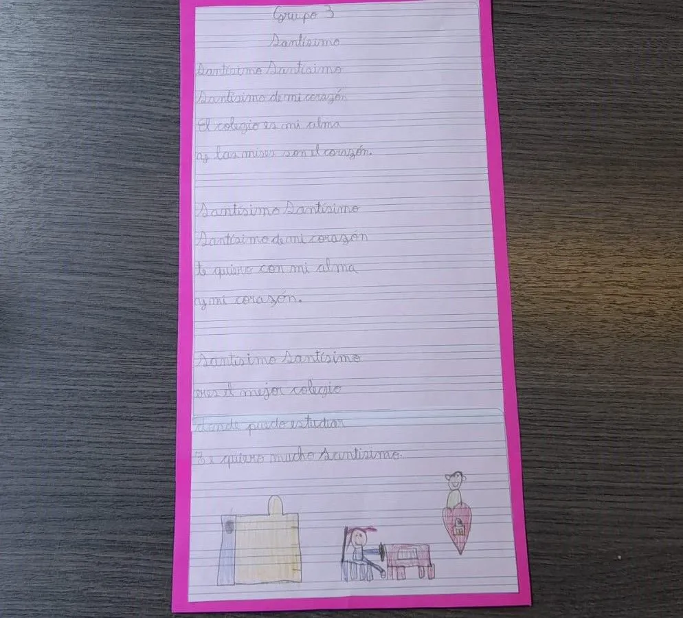 Creamos poemas para nuestro colegio - Colegio Santísimo Nombre de Jesús Creamos poemas para nuestro colegio - Colegio Santísimo Nombre de Jesús