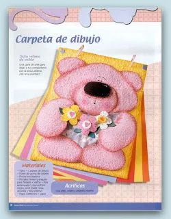 CREANDO EN FOAMY: carpeta para dibujo